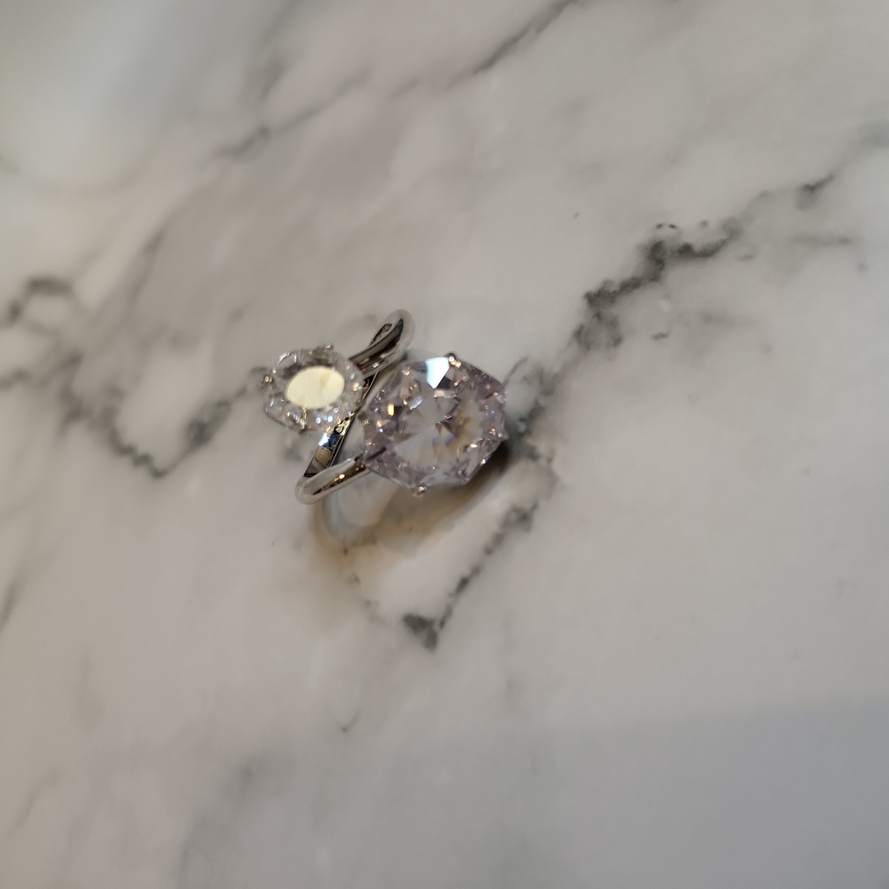 Chloe + Isabel Open Band Cocktail hour Ring (cz)